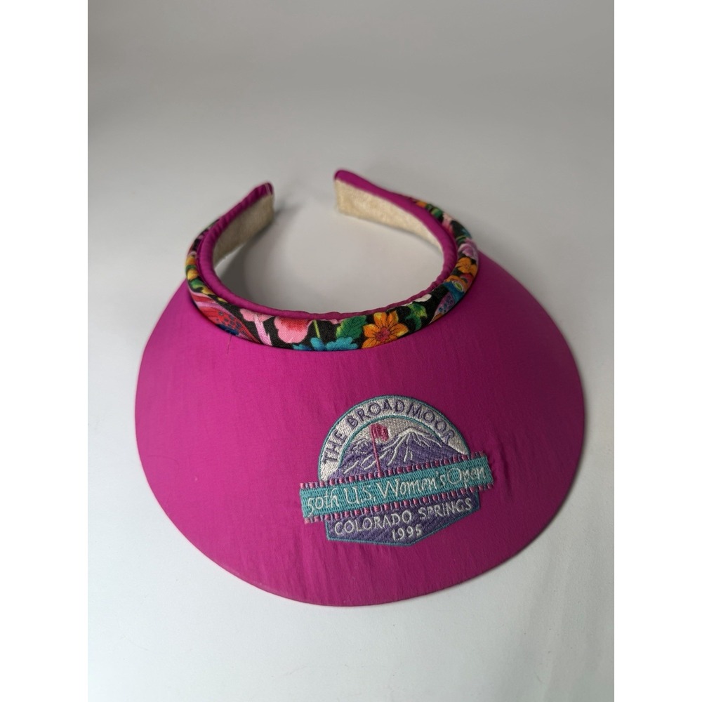 Vintage 1995 US Women's Open LPGA The Broadmoor Golf Visor Hat